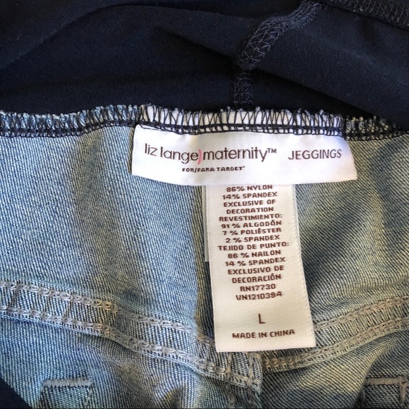 Distressed maternity jeggings - Picture 5 of 7